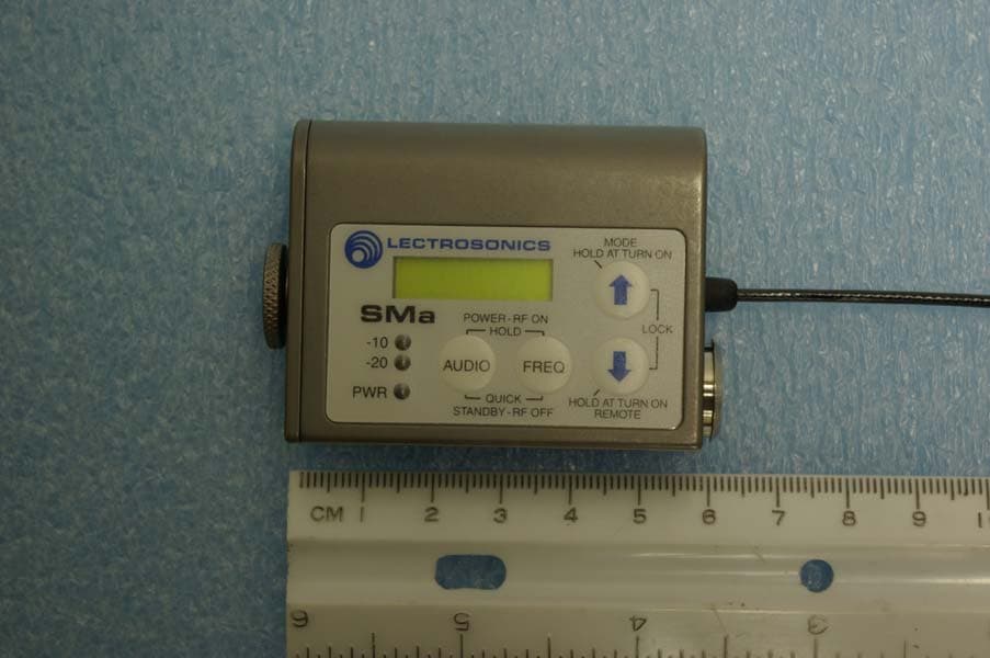 WIRELESS MICROPHONE TRANSMITTER - FCC ID DBZSME - Lectrosonics Inc