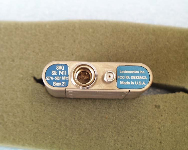 Body Worn Wireless Microphone Transmitter - FCC ID DBZSMQL - Lectrosonics Inc (3)