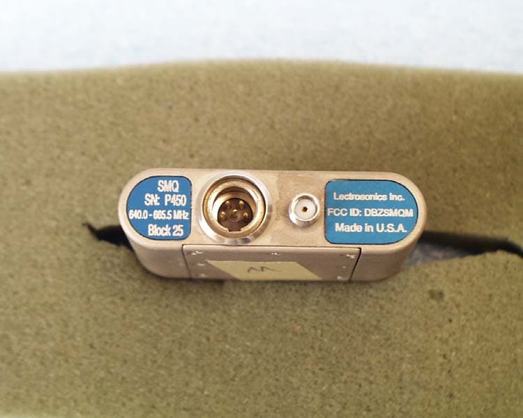 Body Worn wireless microphone transmitter - FCC ID DBZSMQM - Lectrosonics Inc (3)