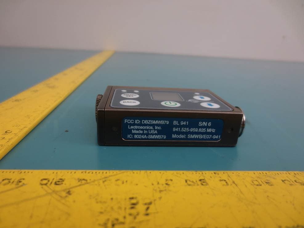 Body-worn Wireless Microphone Transmitters - FCC ID DBZSMWB79 - Lectrosonics Inc (5)