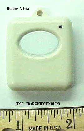 DSC - Part 15 Security/Remote Control Transmitter - FCC ID DCP7FGPD102W - Alarm Electronics Manufacturing Co Inc