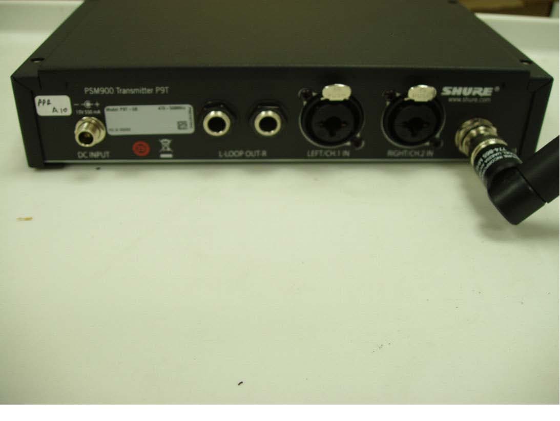 Non-Broadcast Base Station Transmitter - FCC ID DD4P9TA - Shure Incorporated (3)