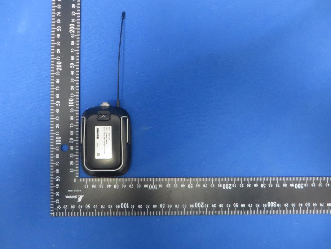 Digital Wireless Microphone Transmitter - FCC ID DD4SLXD1H55 - Shure Incorporated (3)