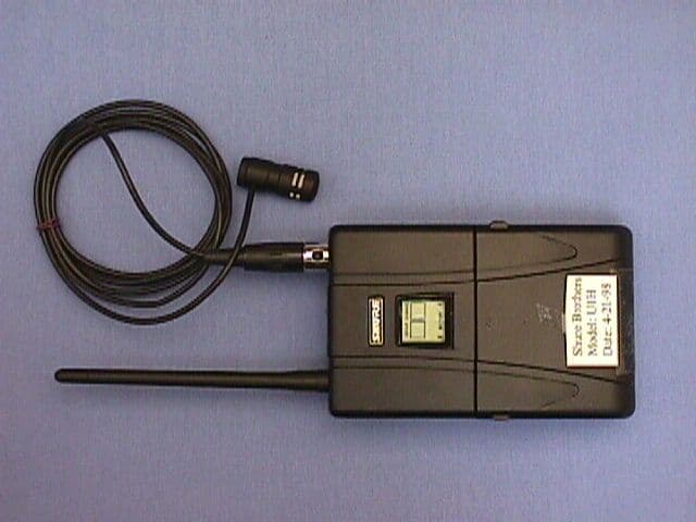 UHF Wireless Body Pack Transmitter - FCC ID DD4U1H - Shure Incorporated