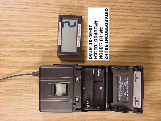 Wireless Microphone - FCC ID DD4U1M4 - Shure Incorporated (2)