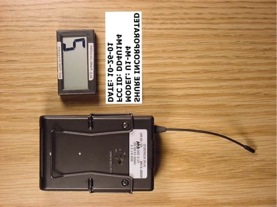 Wireless Microphone - FCC ID DD4U1M4 - Shure Incorporated (3)