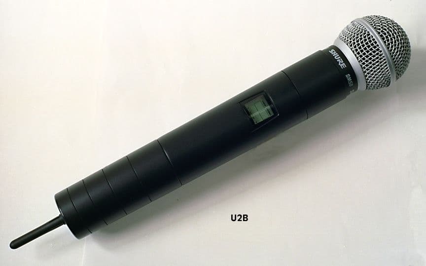 Low Power Wireless Microphone - FCC ID DD4U2B - Shure Incorporated