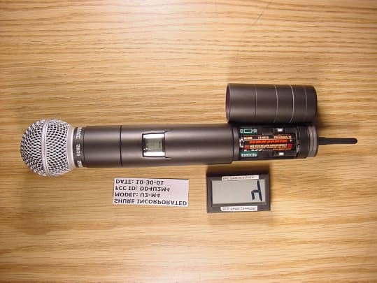 Wireless Microphone - FCC ID DD4U2M4 - Shure Incorporated (1)