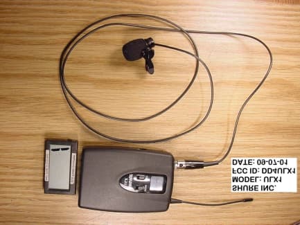 Wireless Microphone - FCC ID DD4ULX1 - Shure Incorporated (3)