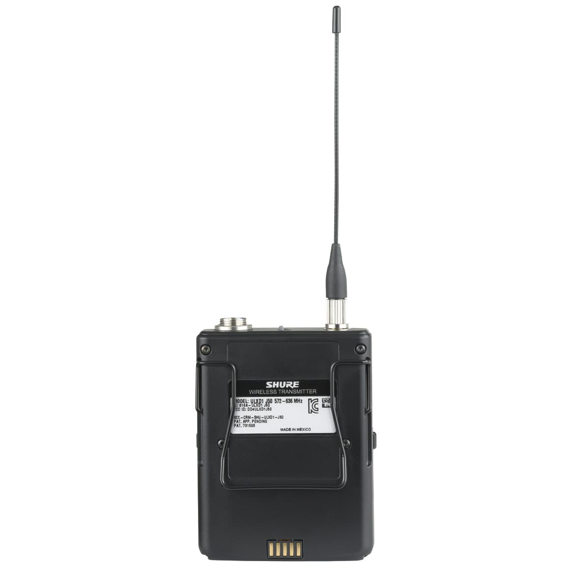 Wireless Microphone Transmitter - FCC ID DD4ULXD1G50 - Shure Incorporated (1)
