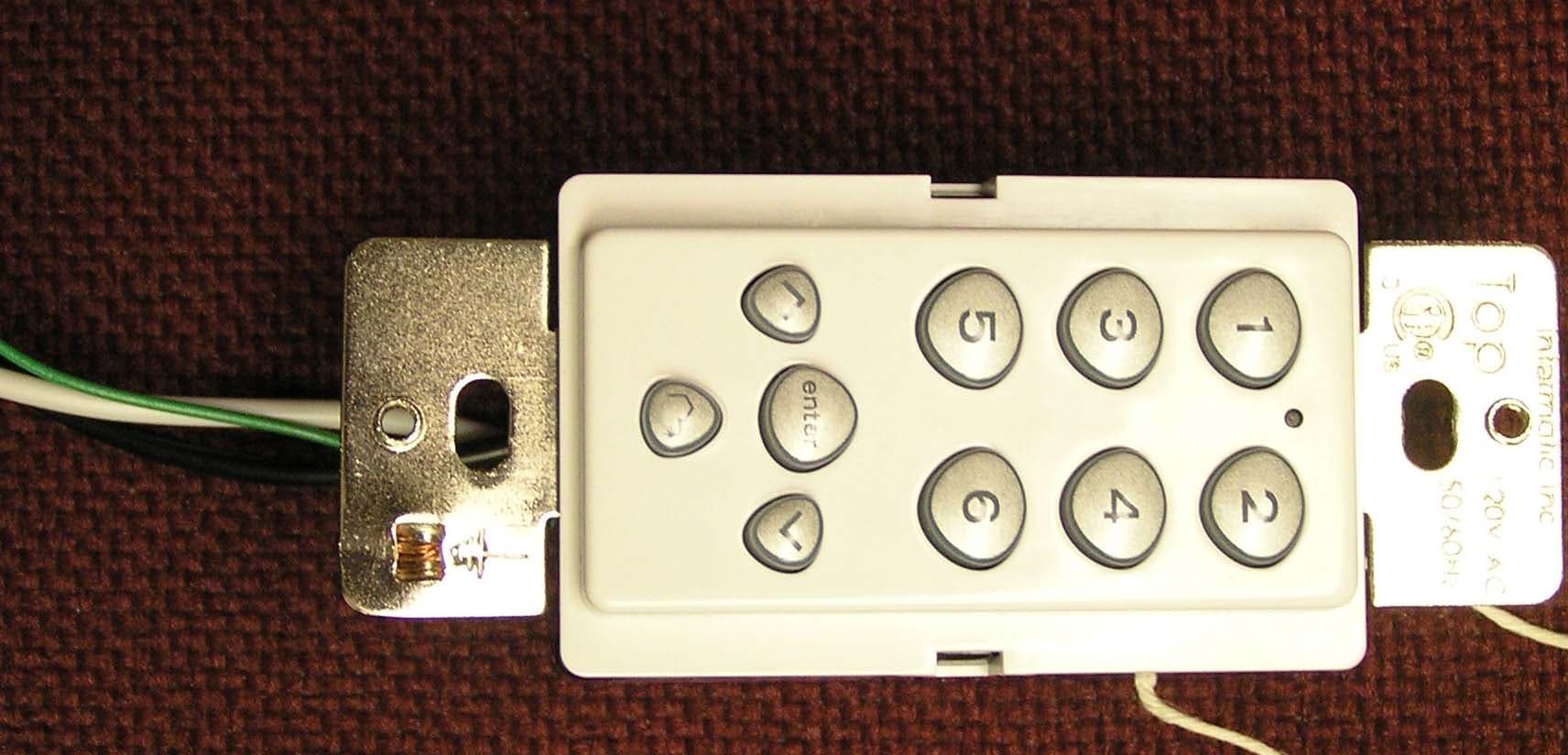 Mulit-Scene Wall Controller - FCC ID DGZCA5000 - Intermatic Inc (3)
