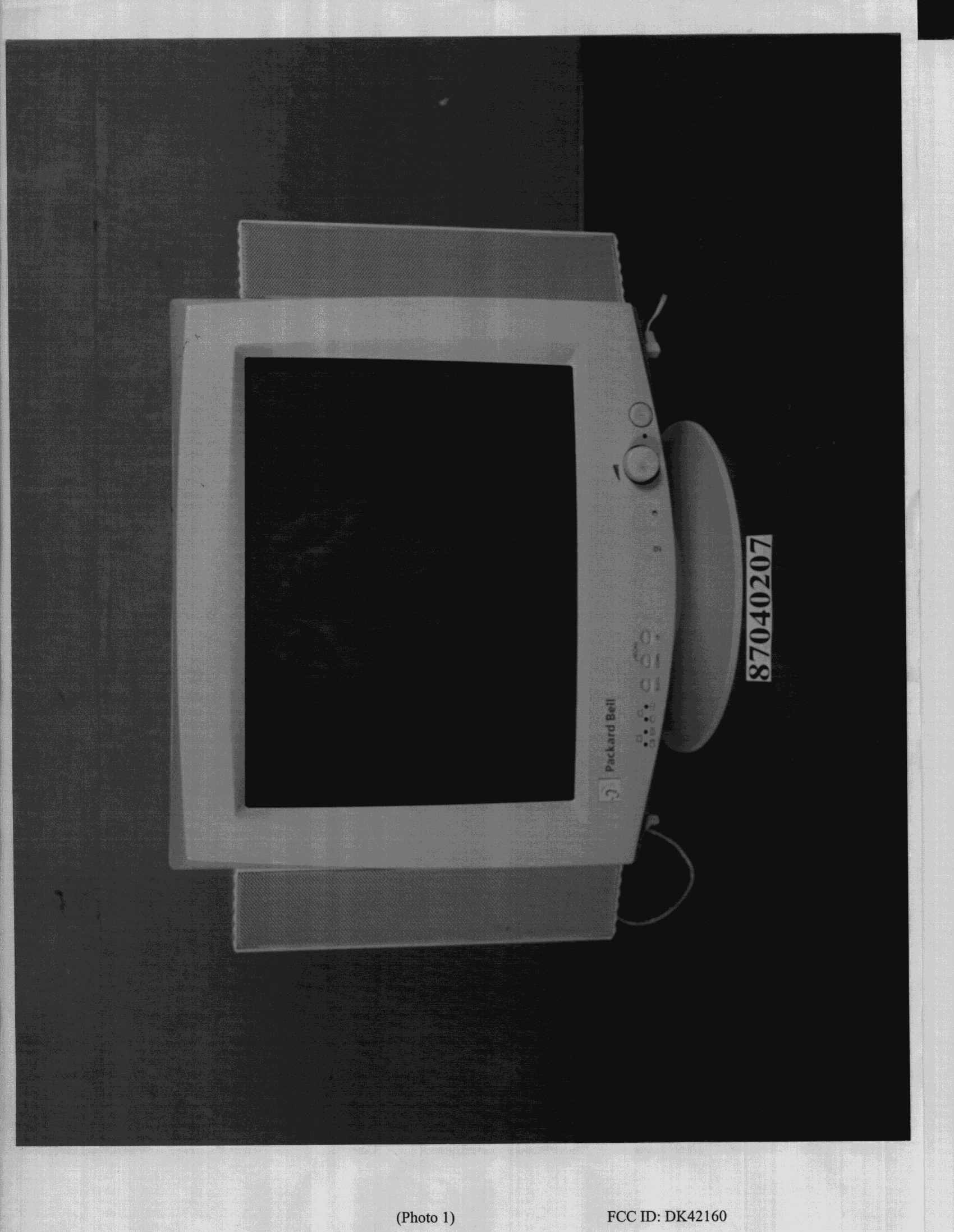 JBP - Part 15 Class B Computing Device Peripheral - FCC ID DK42160 - GVC Corporation (4)