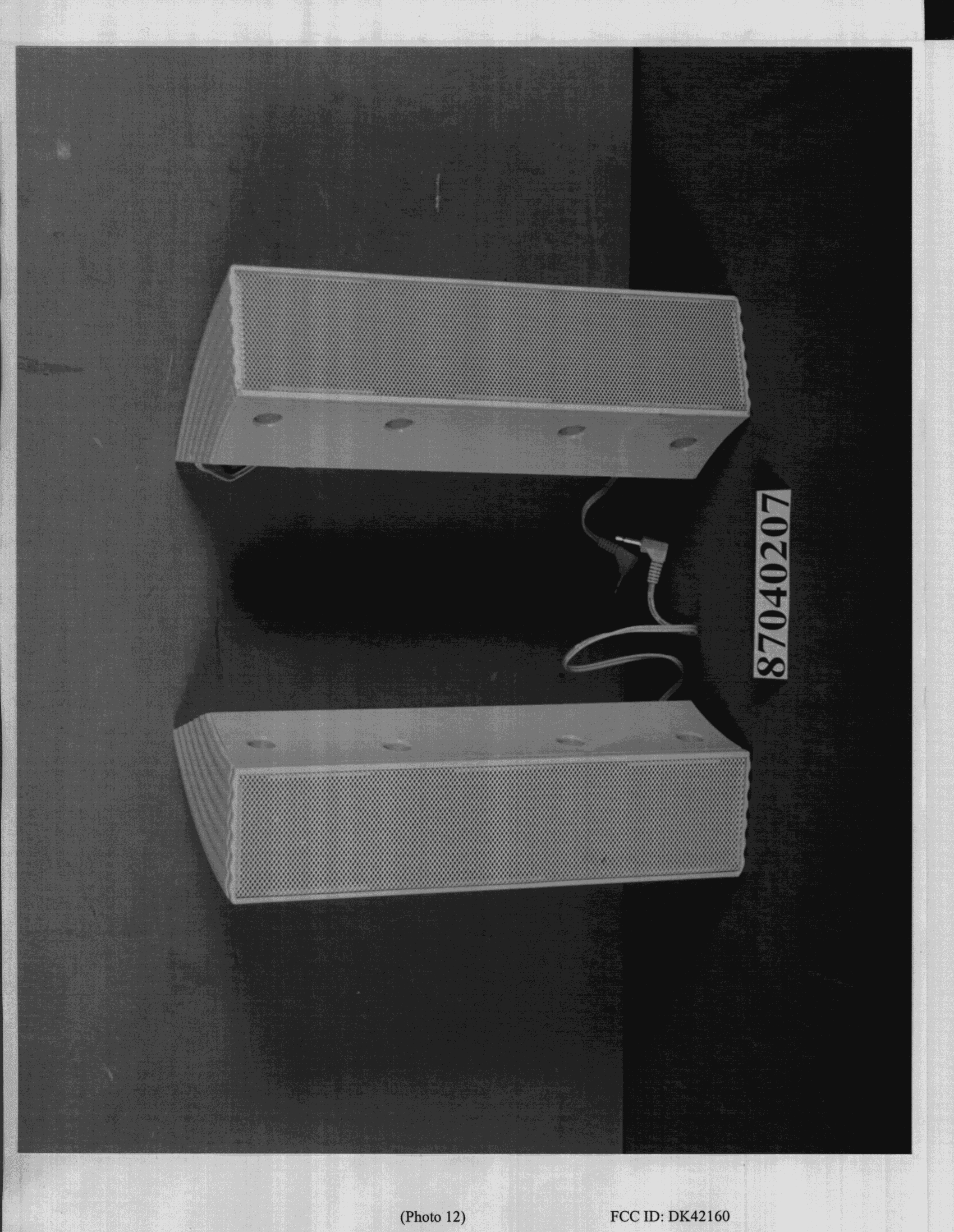 JBP - Part 15 Class B Computing Device Peripheral - FCC ID DK42160 - GVC Corporation (1)
