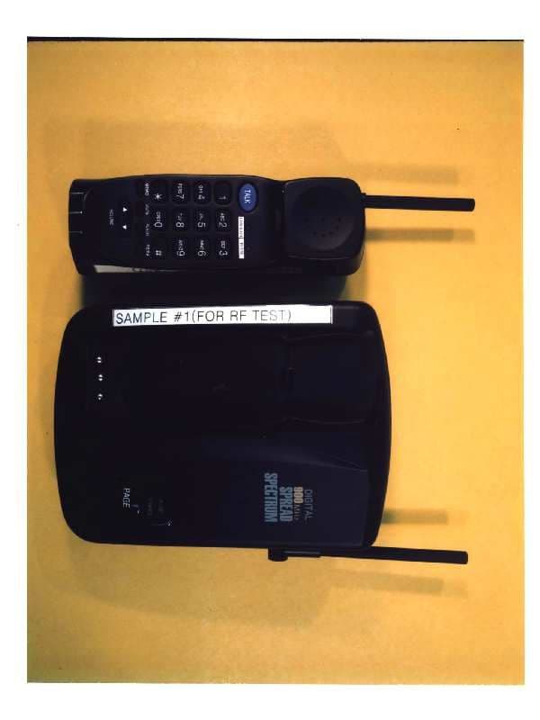 900 MHZ CORDLESS TELEPHONE - FCC ID DK4CT9000 - GVC Corporation