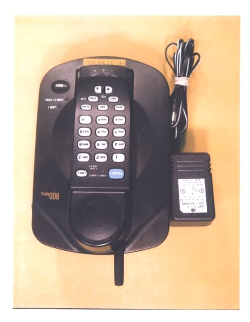 900 MHz Cordless Telephone - FCC ID DK4CT910 - GVC Corporation