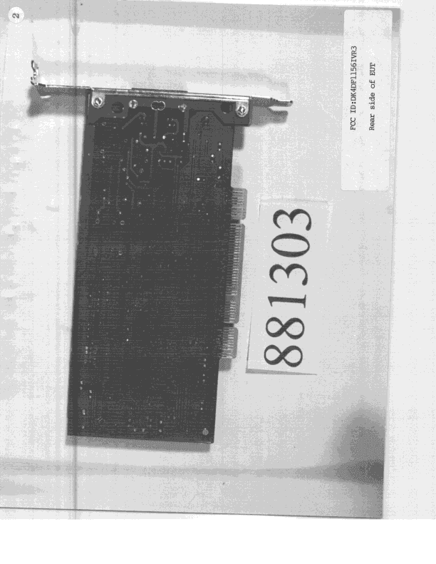JBP - Part 15 Class B Computing Device Peripheral - FCC ID DK4DF1156IVR3 - GVC Corporation (2)