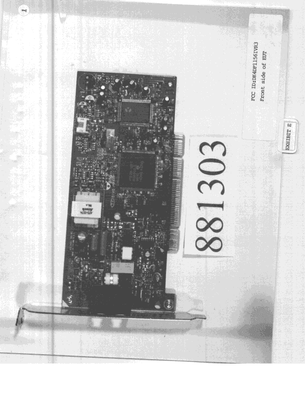 JBP - Part 15 Class B Computing Device Peripheral - FCC ID DK4DF1156IVR3 - GVC Corporation (1)