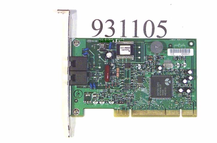 Data / Fax / Modem Card - FCC ID DK4F1156IVR9 - GVC Corporation (1)