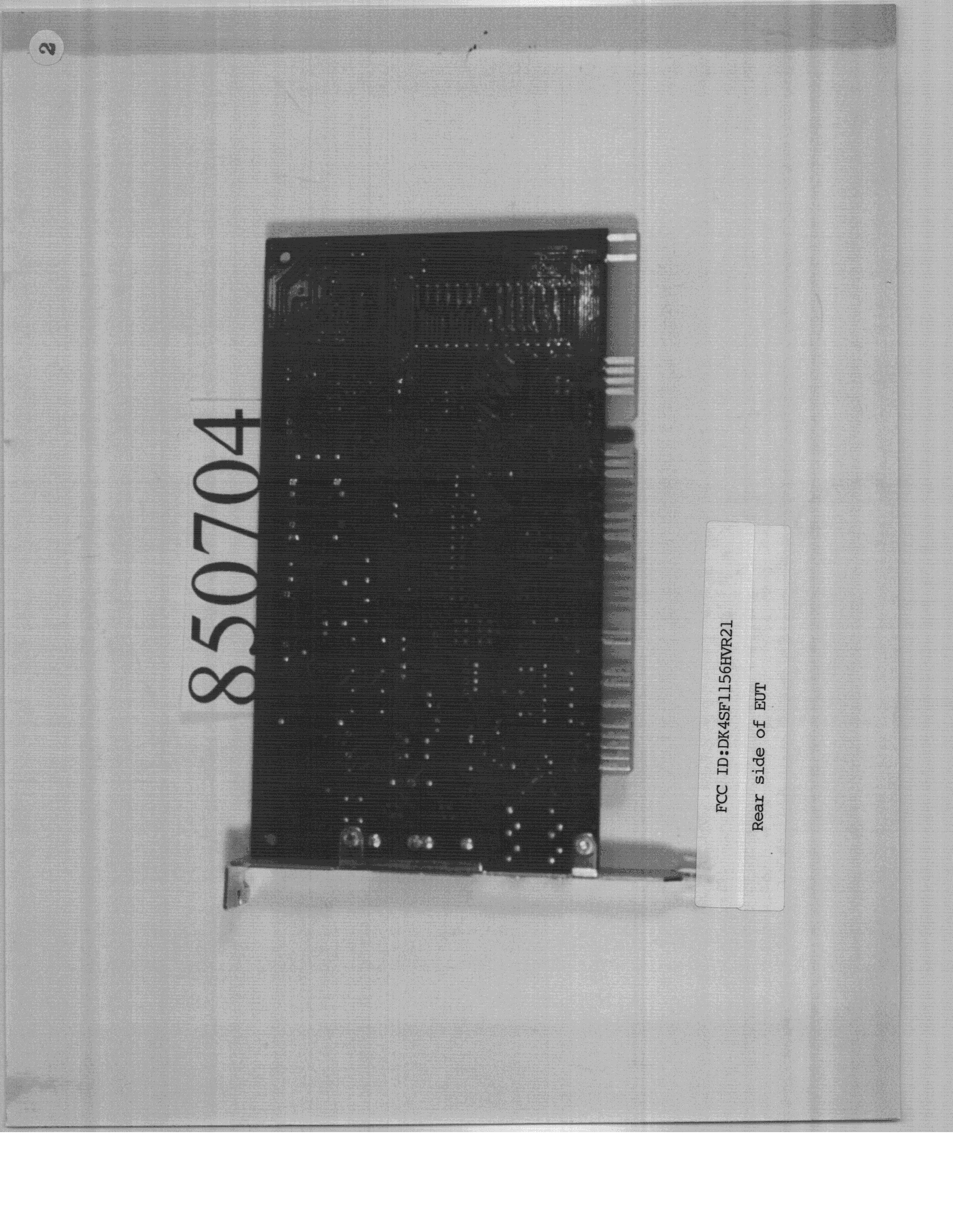 JBP - Part 15 Class B Computing Device Peripheral - FCC ID DK4SF1156HVR21 - GVC Corporation (2)