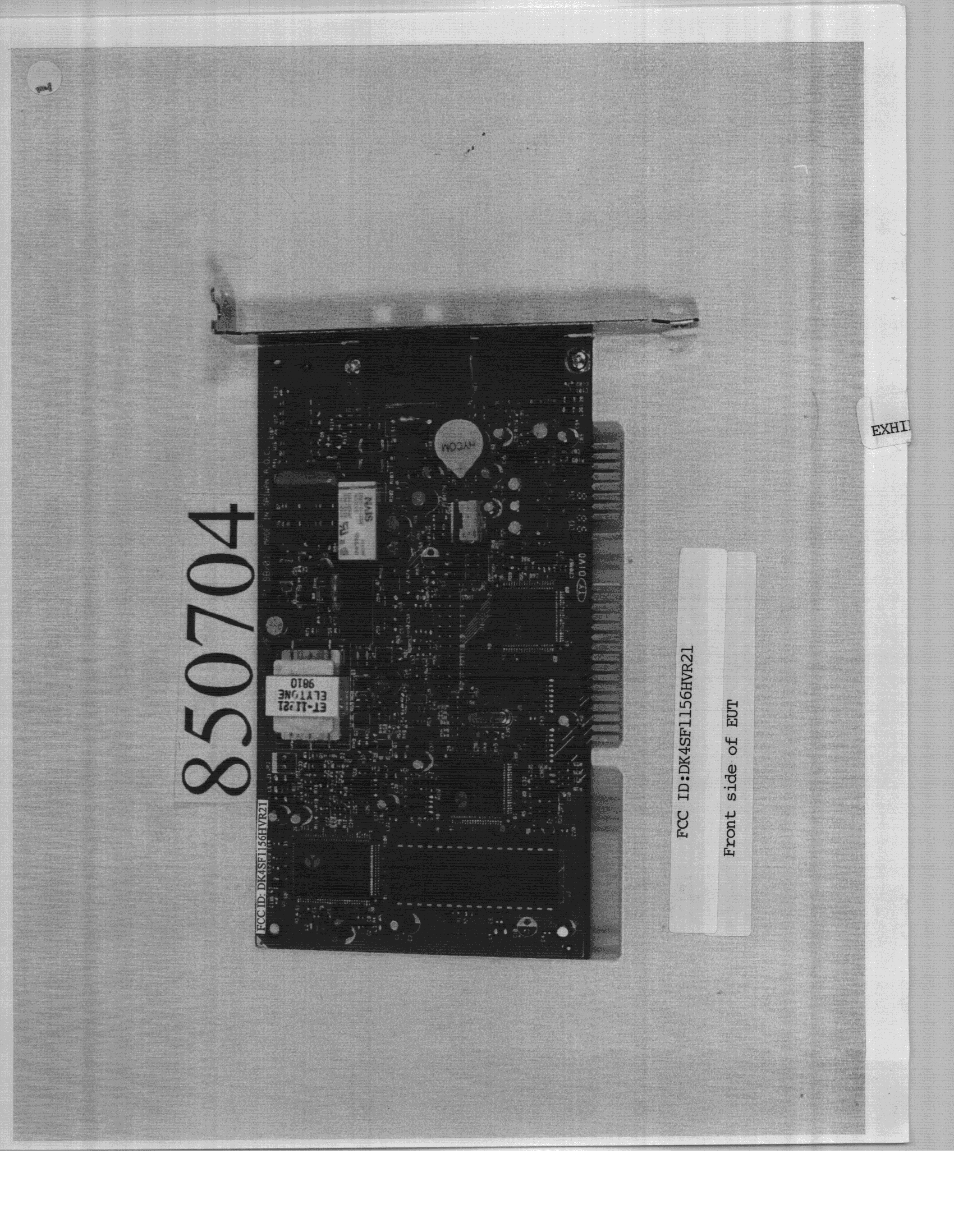 JBP - Part 15 Class B Computing Device Peripheral - FCC ID DK4SF1156HVR21 - GVC Corporation (1)