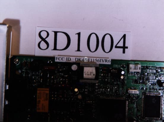 Modem Card - FCC ID DK4SF1156IVR6 - GVC Corporation (2)