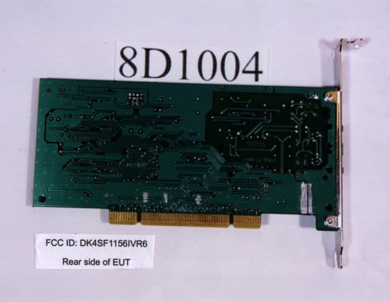Modem Card - FCC ID DK4SF1156IVR6 - GVC Corporation (3)