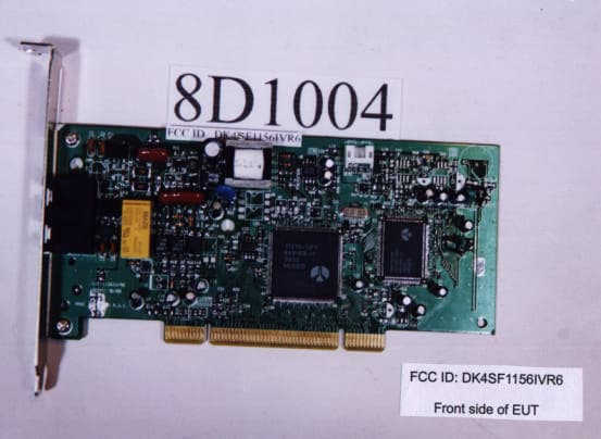 Modem Card - FCC ID DK4SF1156IVR6 - GVC Corporation (1)