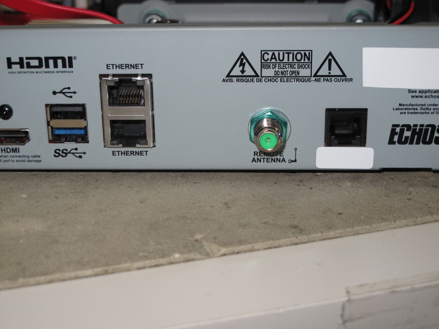BT + ZIGBEE and WLAN DTS/UNII a/b/g/n MIMO Satellite Set Top Box - FCC ID DKN1018 - DISH Technologies L.L.C. (4)