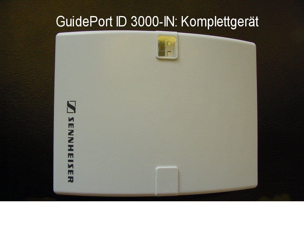 Audio message activator - FCC ID DMOIDGPSF - Sennheiser Electronic Corp