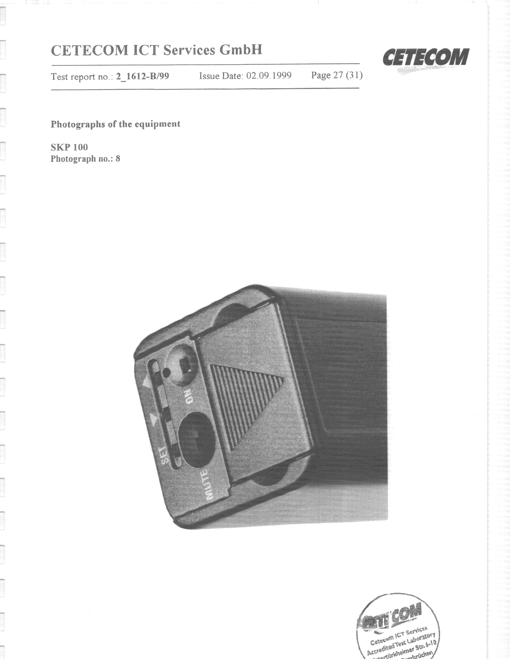 TNF - Licensed Non-Broadcast Transmitter Held to Face - FCC ID DMOP1EURH - Sennheiser Electronic Corp (3)