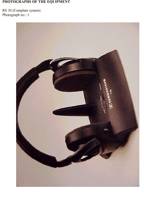 FM Wireless Stereo TX - FCC ID DMORS99SA - Sennheiser Electronic Corp
