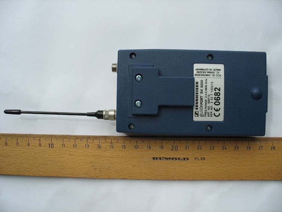 GuidePort Bodypack Transmitter - FCC ID DMOSK3200 - Sennheiser Electronic Corp