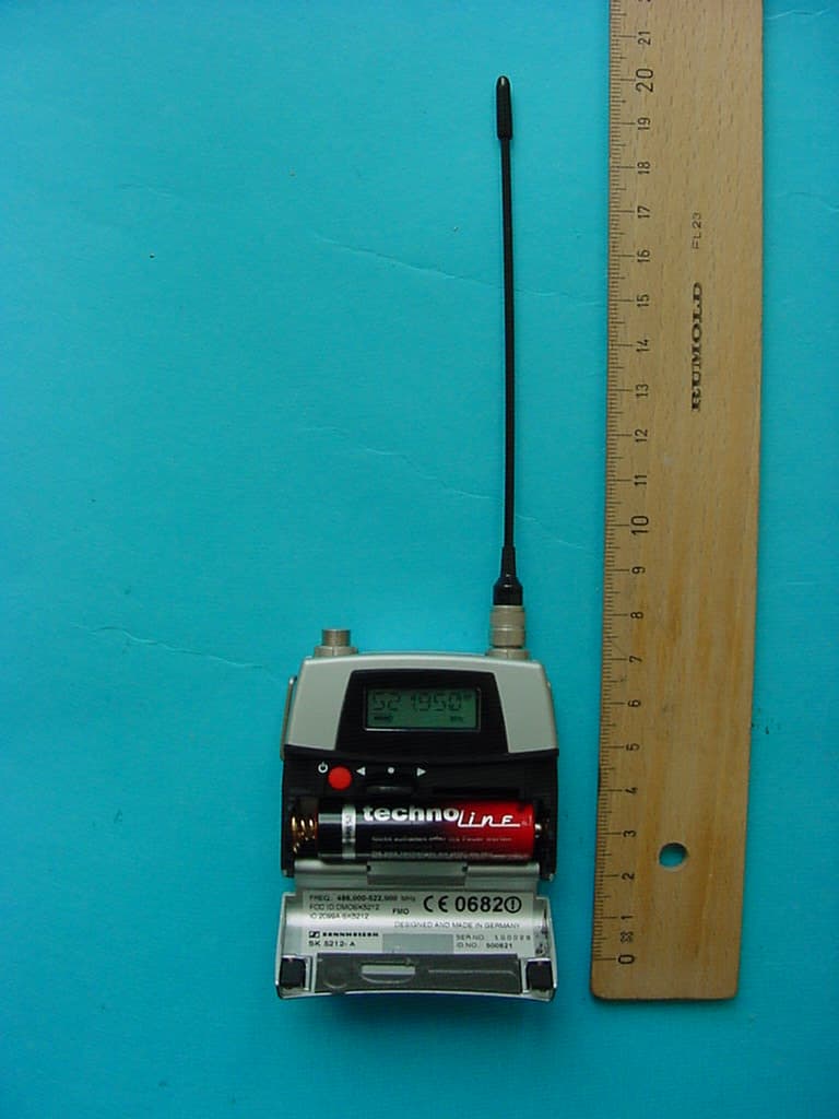 Bodypack Transmitter - FCC ID DMOSK5212 - Sennheiser Electronic Corp