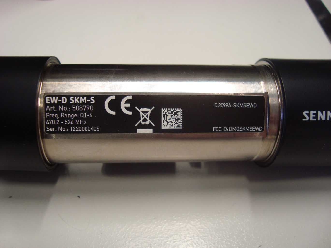 Handheld Transmitter - FCC ID DMOSKMSEWD - Sennheiser Electronic Corp (3)