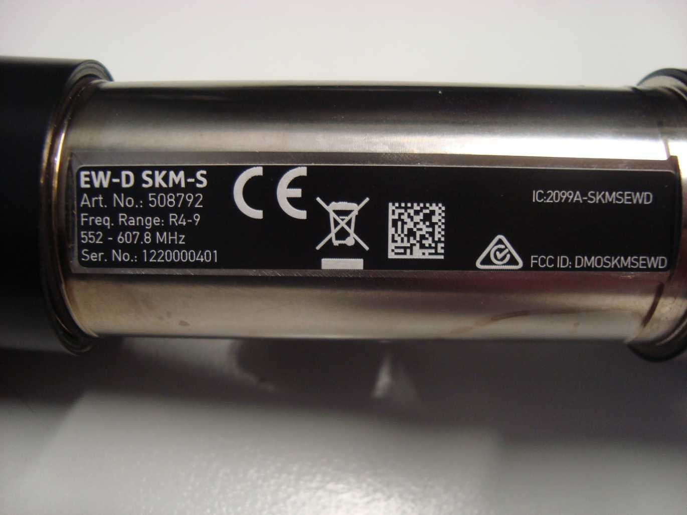 Handheld Transmitter - FCC ID DMOSKMSEWD - Sennheiser Electronic Corp