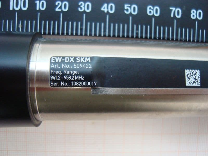 Handheld Transmitter - FCC ID DMOSKMSEWDX9M - Sennheiser Electronic Corp (5)