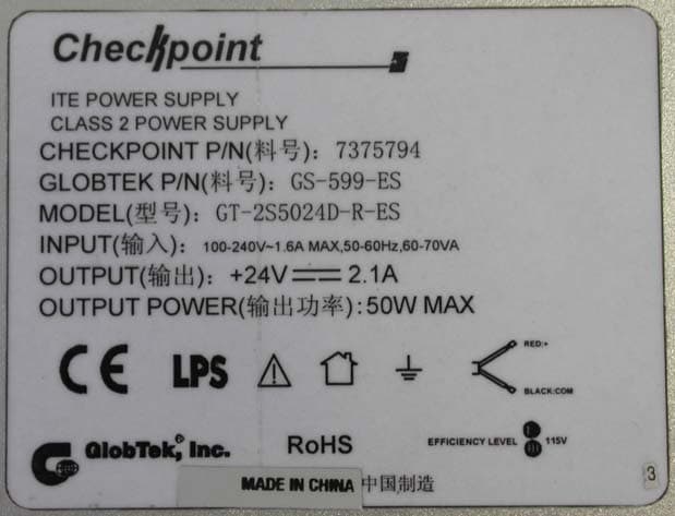 ELECTRONIC ARTICLE SURVEILLANCE DEACTIVATION SYSTE - FCC ID DO4CP11 - Checkpoint Systems Inc (3)