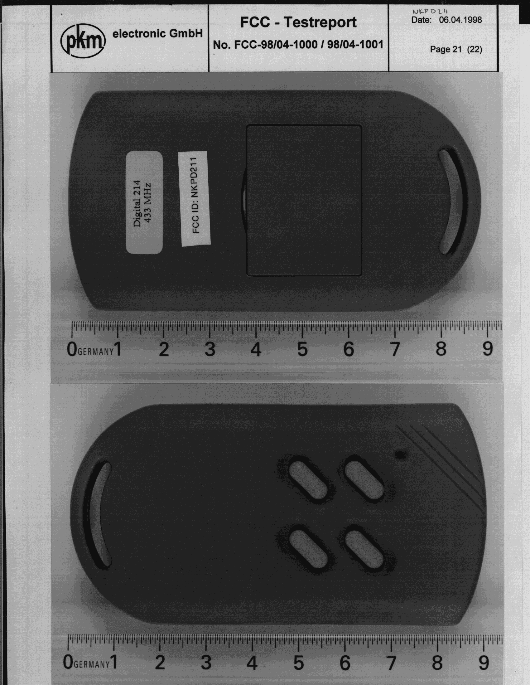 FAP - Part 15 Anti-Pilferage Device - FCC ID DO4STRATAPX - Checkpoint Systems Inc (5)