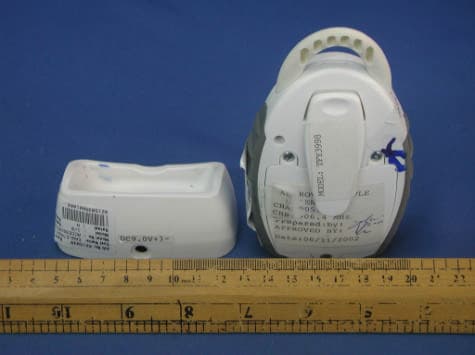 Parent's Unit of 900MHz Baby Monitor - FCC ID DRWTFY3998R - Eagletron Telecommunications Ltd
