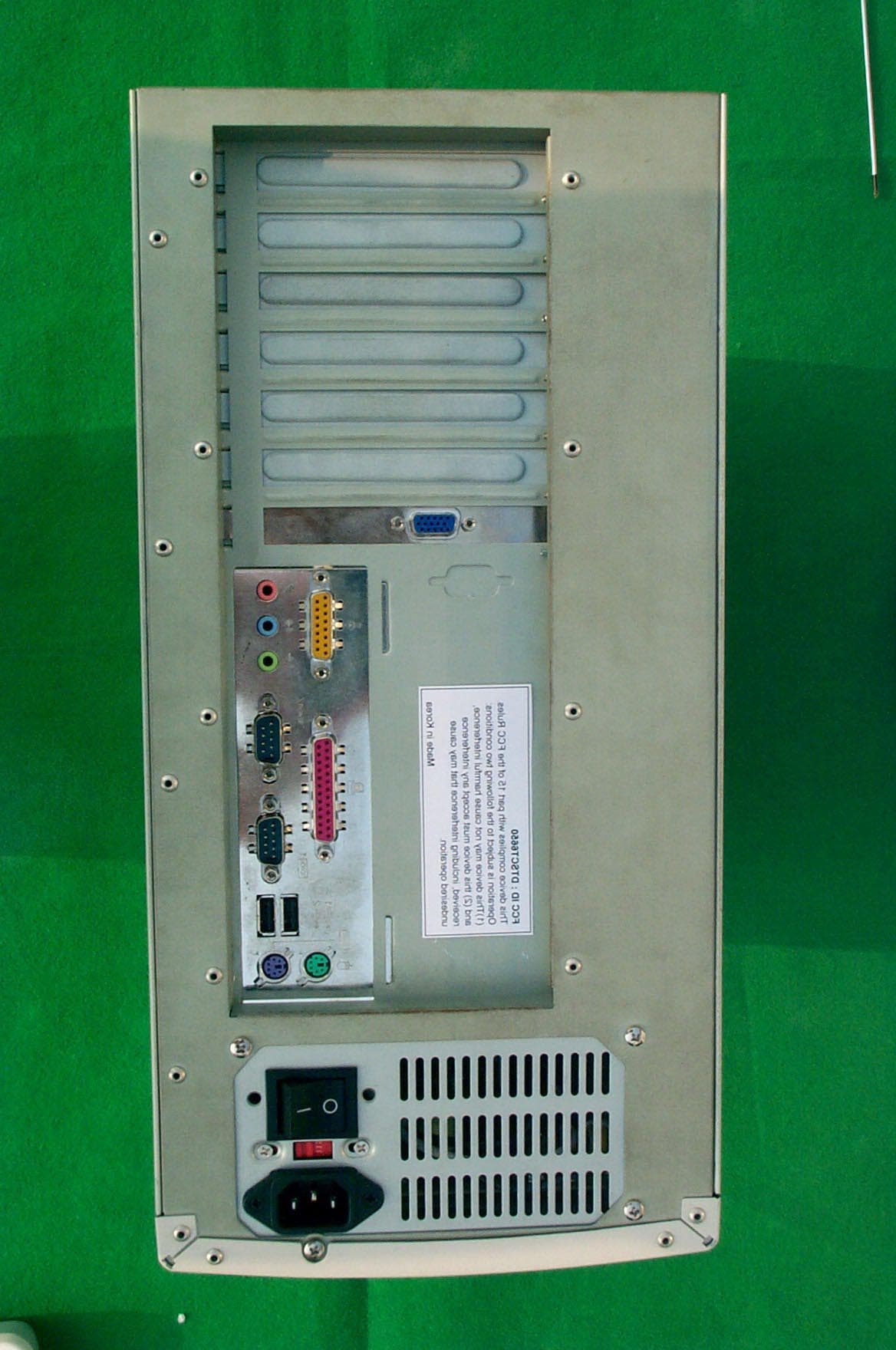 Personal Computer - FCC ID DTSCT6650 - Daewoo Teletech Co Ltd