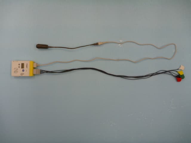 ECG, Respiration and SpO2 Transmitter - FCC ID DV8LX7230KM - Fukuda Denshi Co Ltd