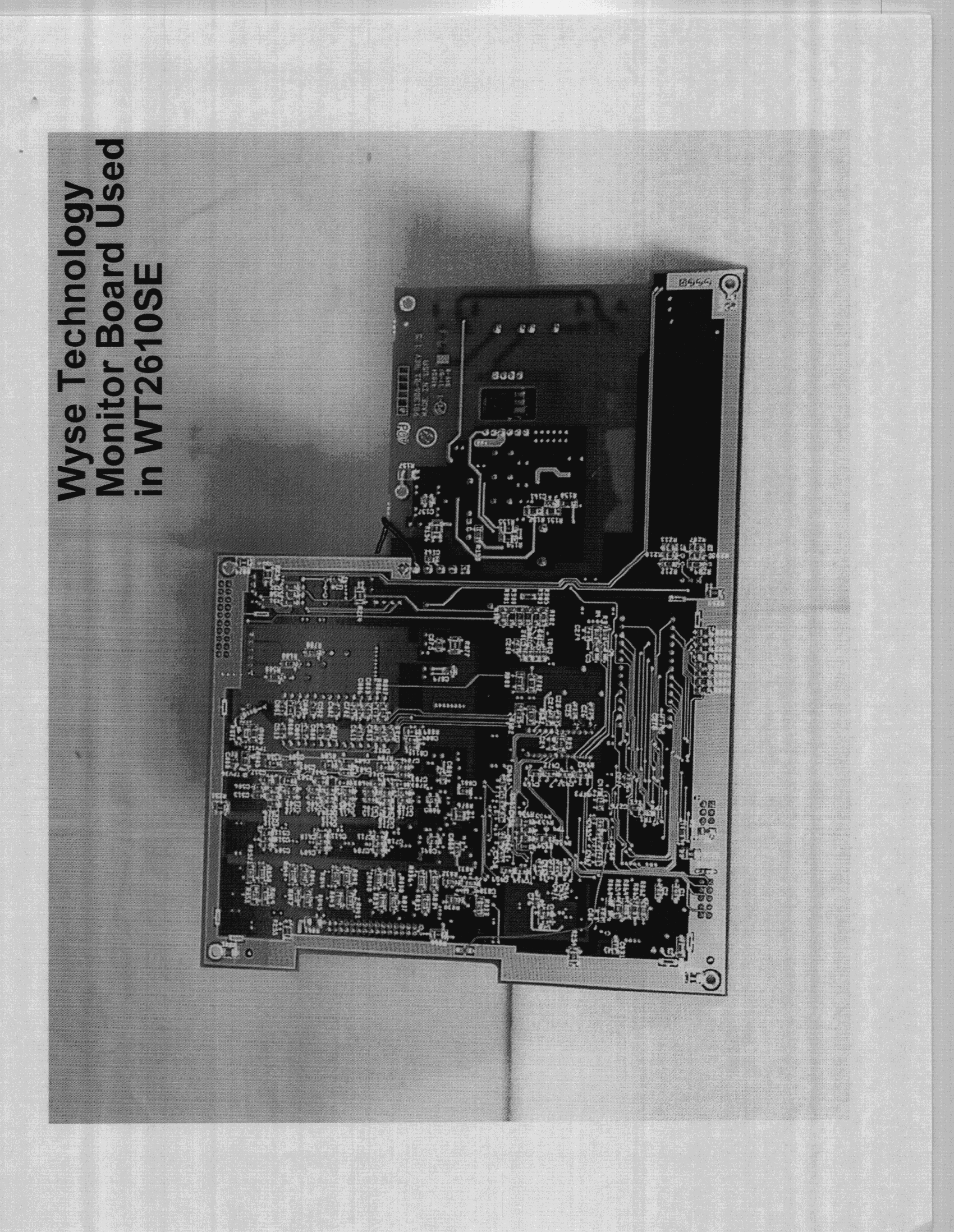 JBP - Part 15 Class B Computing Device Peripheral - FCC ID DYDWINTERM2600 - Wyse Technology