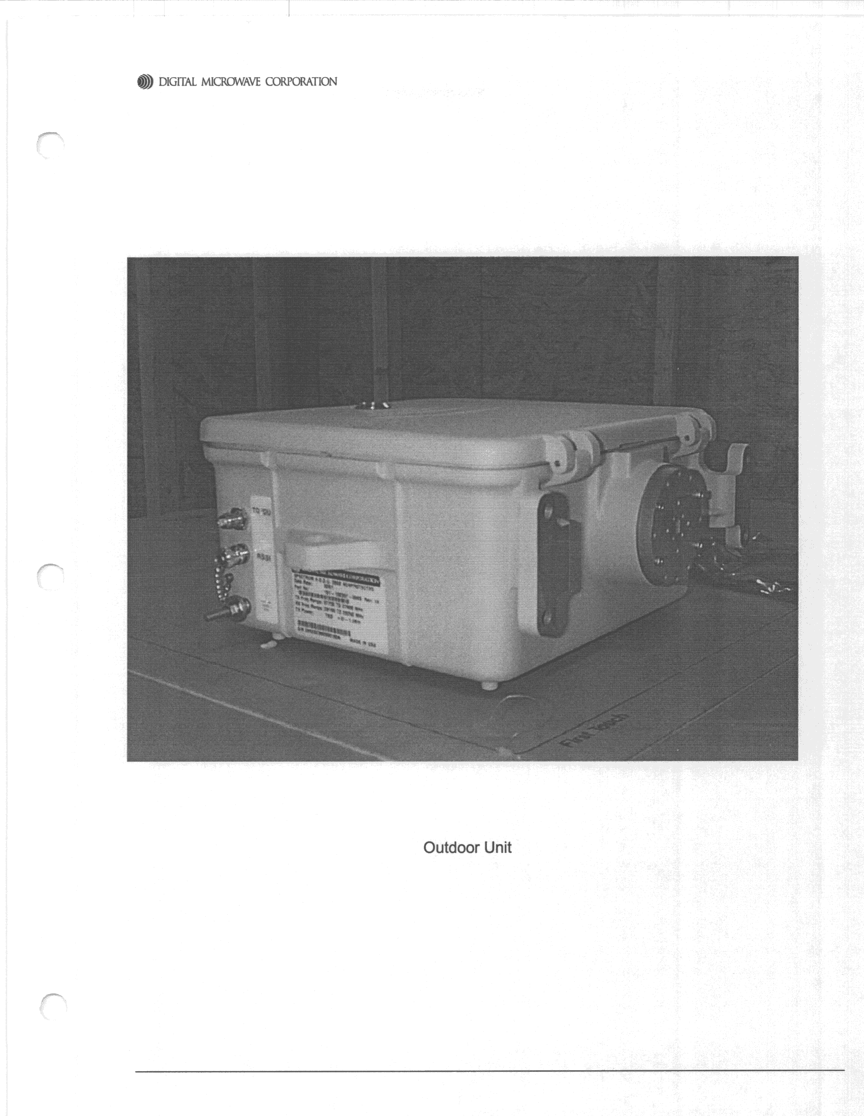TNB - Licensed Non-Broadcast Station Transmitter - FCC ID DYHDMC28SPEC2S-08 - Digital Microwave Corporation (2)