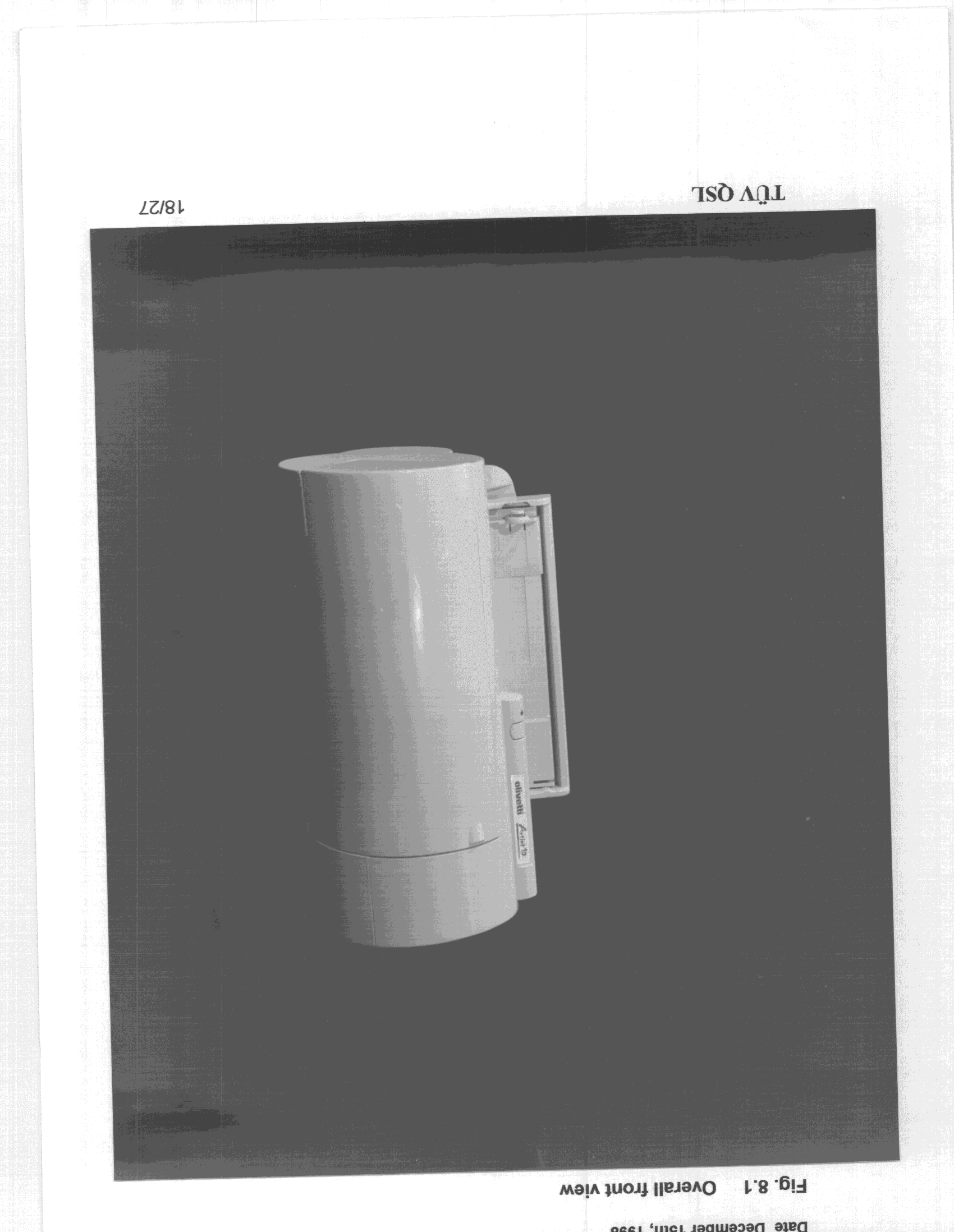 JBP - Part 15 Class B Computing Device Peripheral - FCC ID DYK98XP32 - Ing C Olivetti & Co SpA (2)
