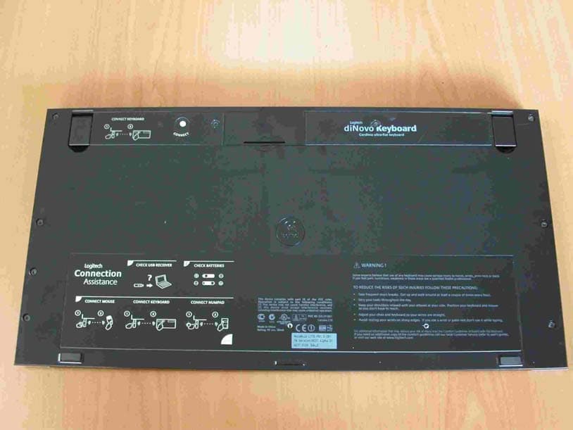 Cordless keyboard - FCC ID DZL201801 - Logitech Inc