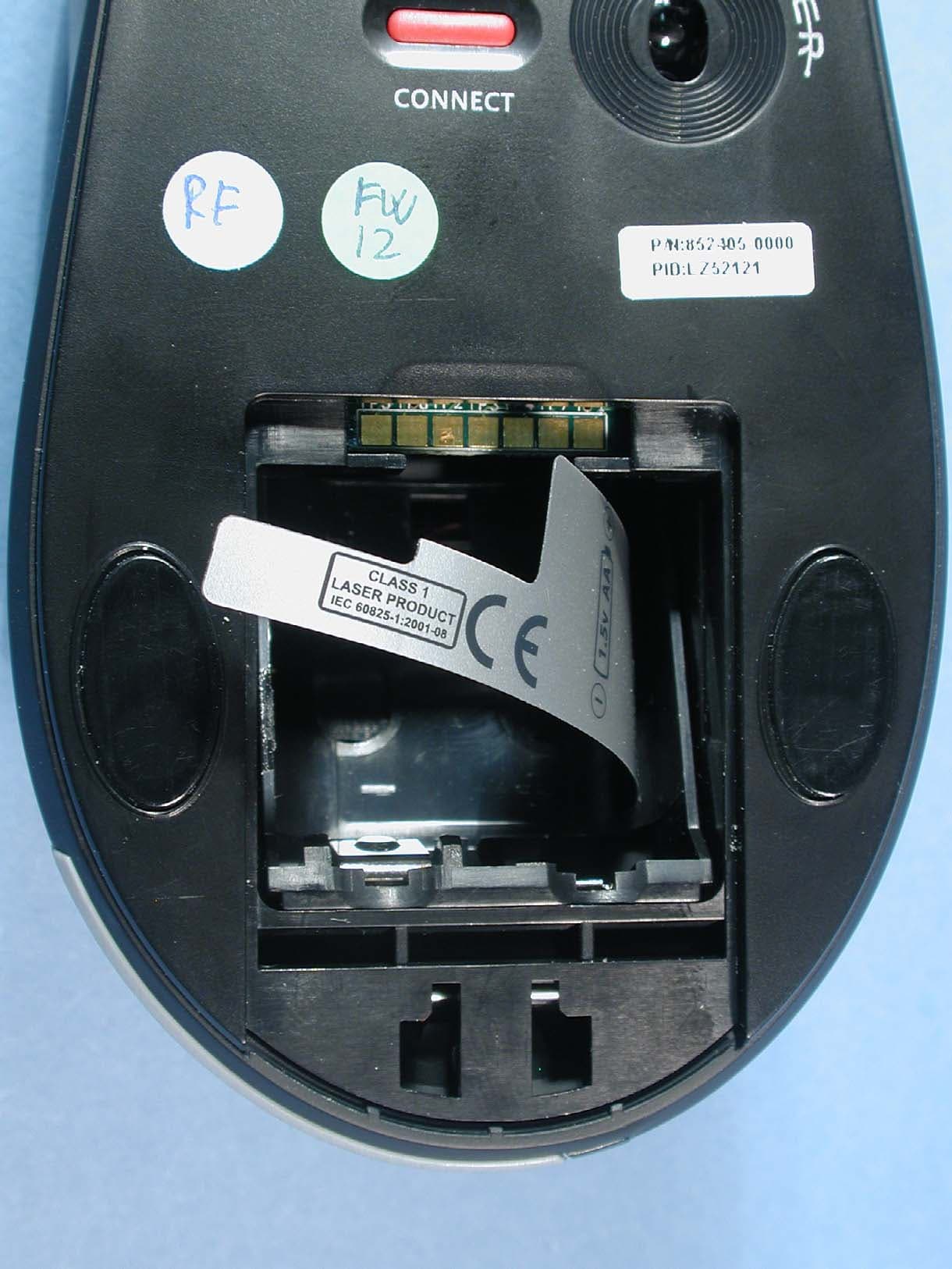 Cordless Mouse - FCC ID DZL201959 - Logitech Inc