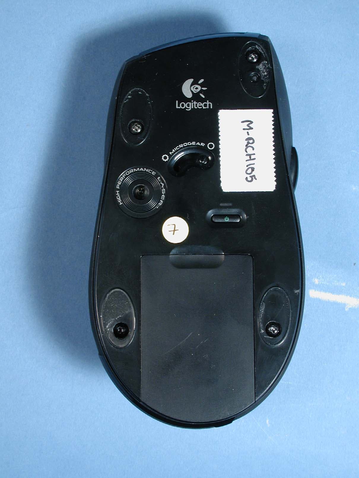 Cordless Mouse - FCC ID DZLMRCH105 - Logitech Inc