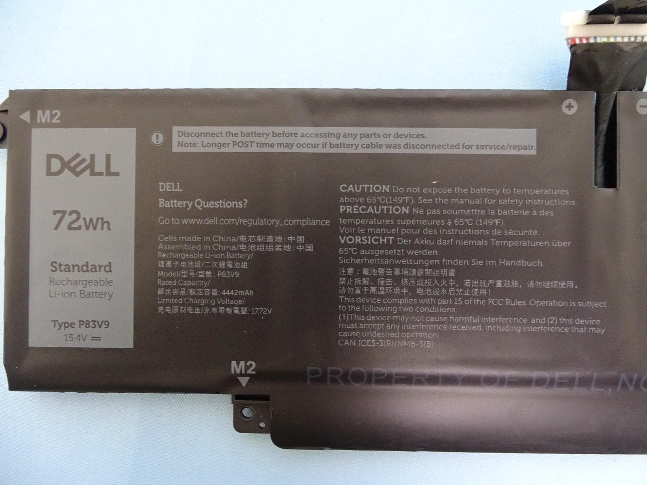 RFID 13.56MHz Wireless Module - FCC ID E2K-DWRFID2101 - Dell Inc. (4)
