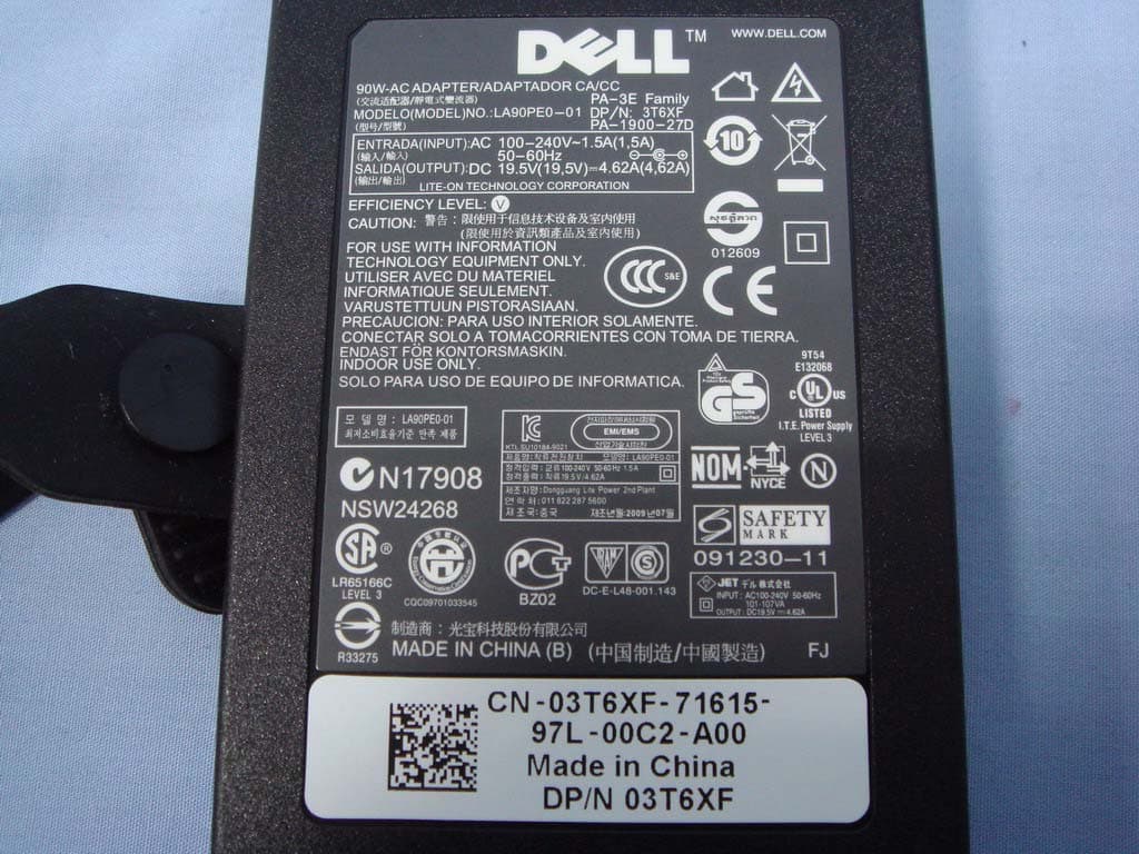 Notebook Computer - FCC ID E2K-P05G - Dell Inc.