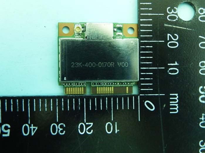 802.11bgn Mini PCIe Module - FCC ID E2K-WPER-116GN - Dell Inc. (3)